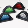 Accessories F1 Style Sporty Triangle Brake Signal Lamp Stop Light Third Brake Lamp Rear Fog Light