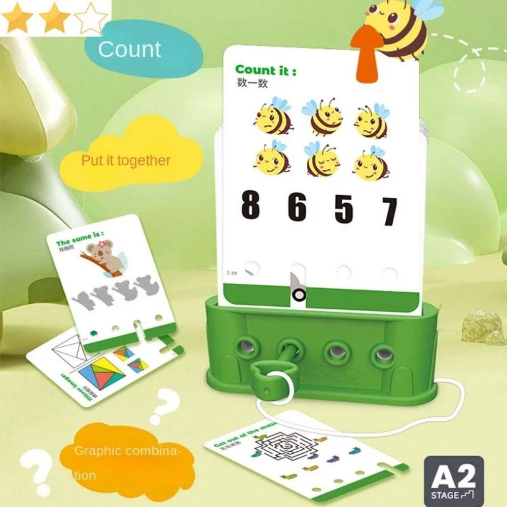 Early Educational English Logic Key Puzzle Game Key Thinking Puzzle Toy Christmas Gifts