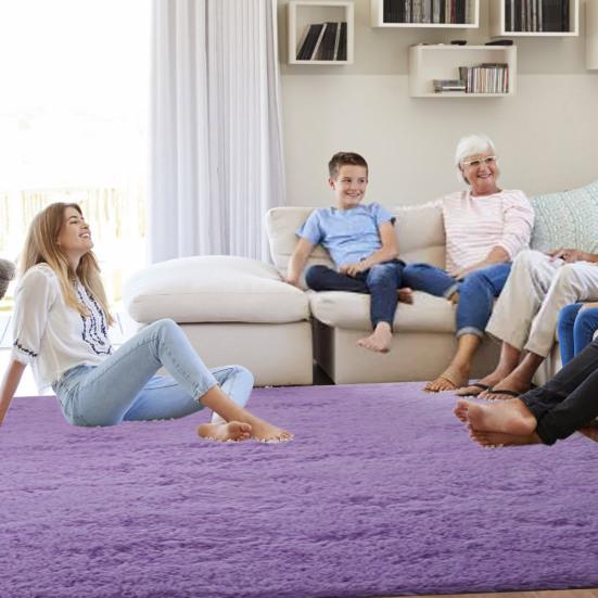 Крашение ковра, нескользящий безопасный детский коврик из полиэстера для гостиной, спальни