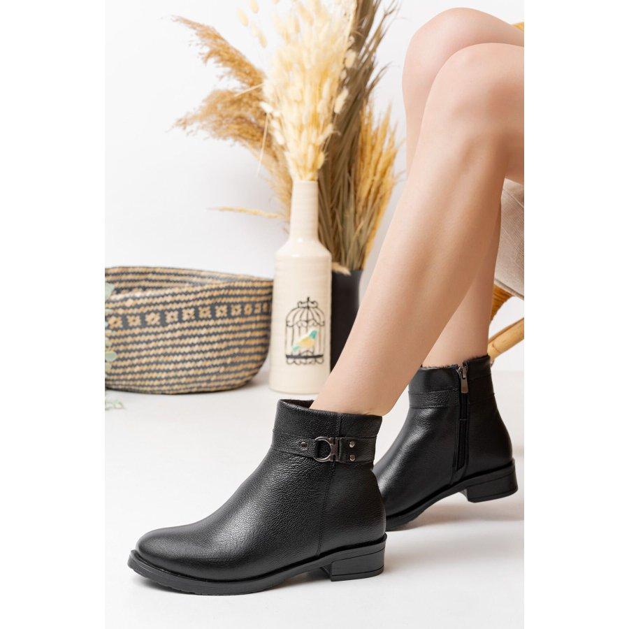 Женские повседневные ботильоны из натуральной кожи