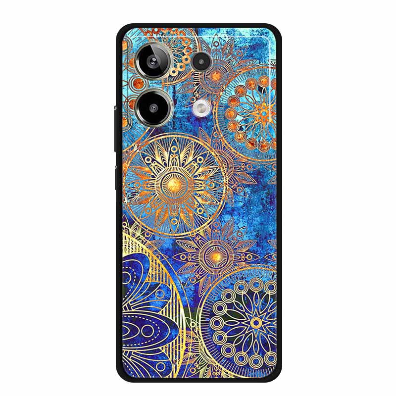 Чехол для Redmi Note 13R Pro Животные Мягкий силиконовый ТПУ Чехлы для телефона Задняя крышка Для Xiaomi Redmi Note13R Pro Волк Защитник fundas