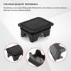 2PCS Bed Rail Stake Pocket Covers, Truck Stake Pocket Covers, Dustproof Truck Bed Hole Plugs, Truck Bed Accessories Rear Truck Holes Covers
