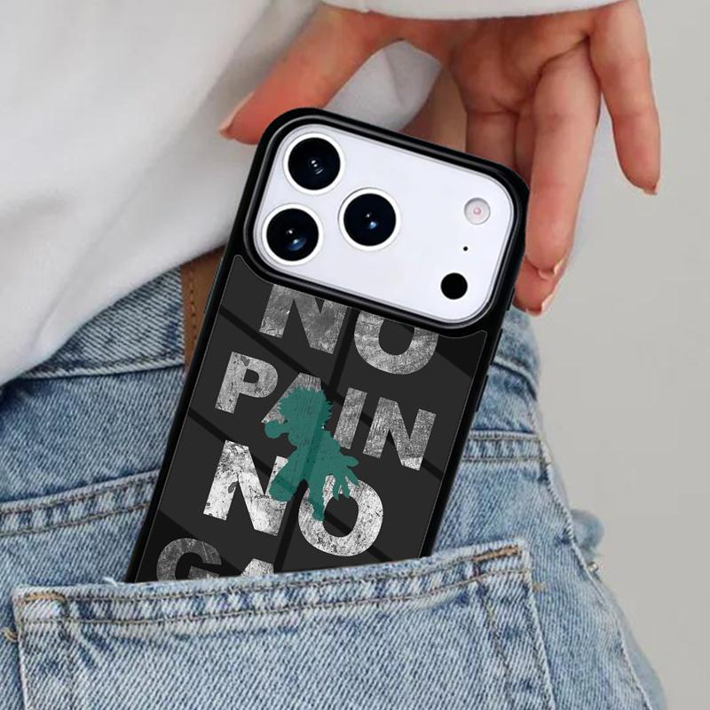 No pain no gain Phone Case for iPhone 17ProMax 12 13 14 15 16e 17 Pro Max Plus Air Cover
