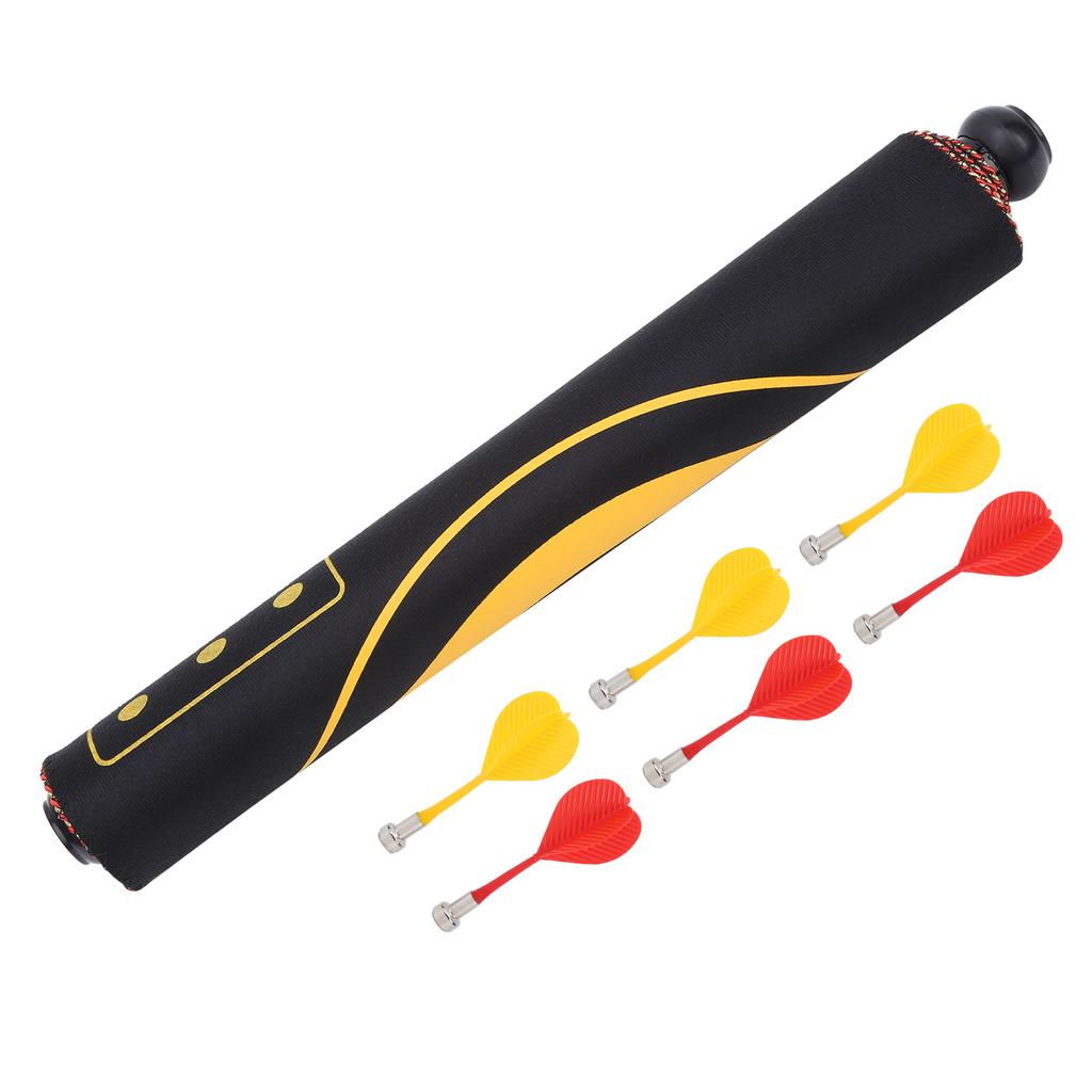 15in Magnetic Dart Board with 6 Dart Safety Magnet Doublesided Printing Dart Lint