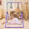 Children Gymnastics Bar, Height Adjustable from 88.9-129.54 Cm, Convenient for Storage, Non-Slip, Suitable for Home/Outdoor Training for Beginners And