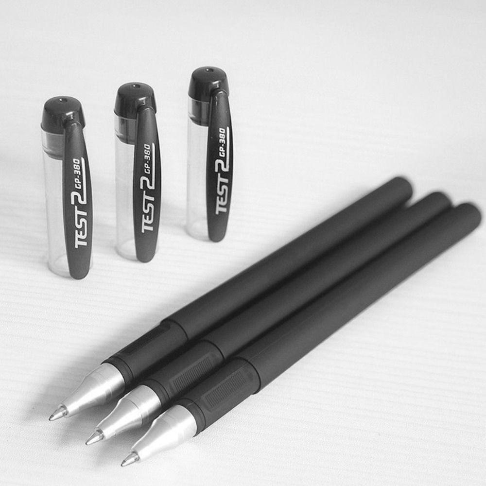 10PCS Stationery Gel Pen Black/Red/Blue Ink Neutral Pen Students Gift Writing Tools Students