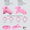 Silicone Chastity Cage Male Cock Lock Sex Toys BDSM Gay Erotic Urethral Device Lock Chastity Device Masturbator Sex SM Product
