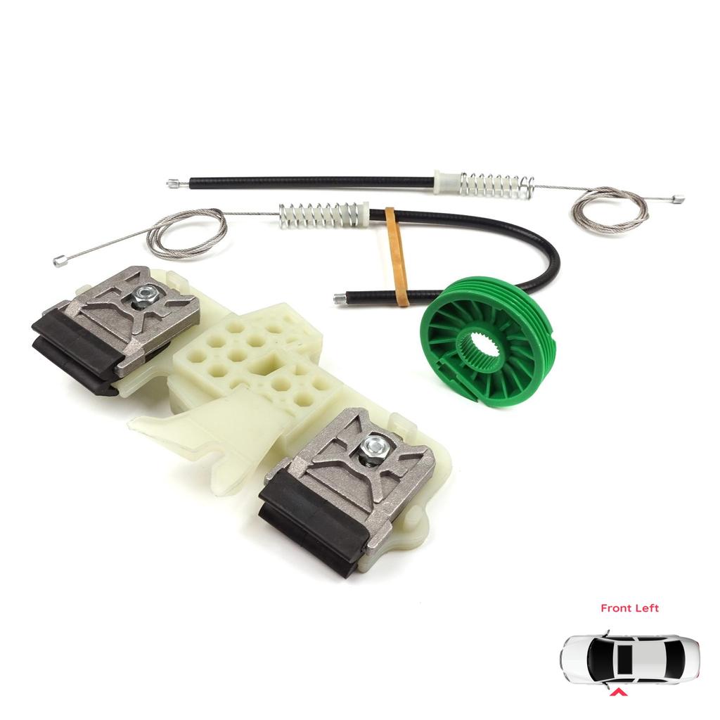 BWR5512 Ремкомплект стеклоподъемника передней левой двери для Ford Fiesta MK5 JH JD BE256 2001-2008 4/5 дверей 2S61A23201