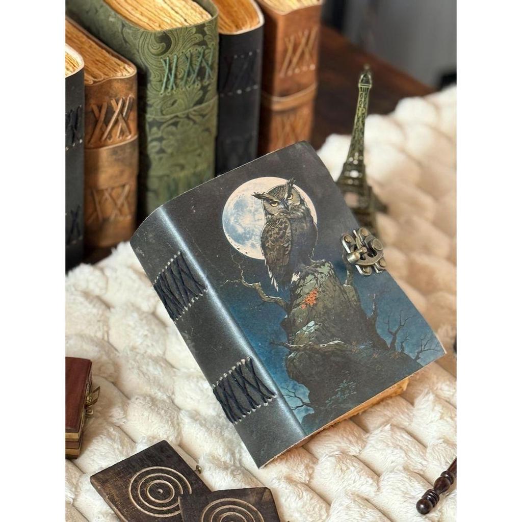 Кожаный журнал-гримуар «Древо жизни»: Большая Книга Заклинаний, Небесные Дары