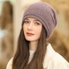 New Women Winter Hat Street Fashion Warm Beanie Hat For Female Casual Streetwear Knitted Hat