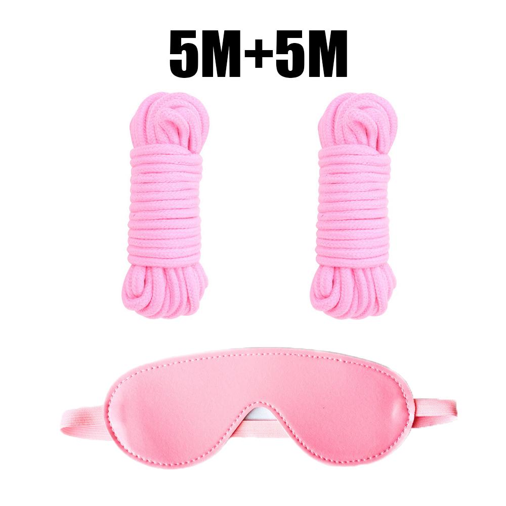 Мягкие хлопковые секс-веревки, набор для связывания, веревка для связывания, набор для взрослых сексуальных игр для женщин и мужчин, пара, ремень БДСМ, использование для игры в ограничения