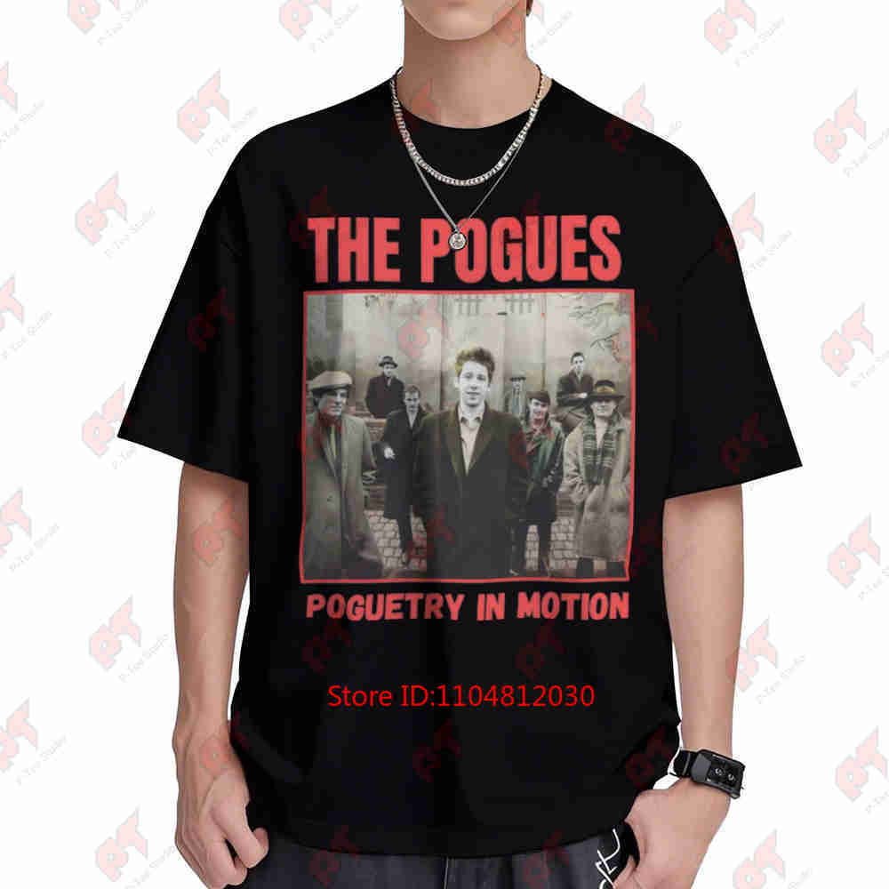 The Pogues Short Sleeve Tee 100% Cotton T-Shirt