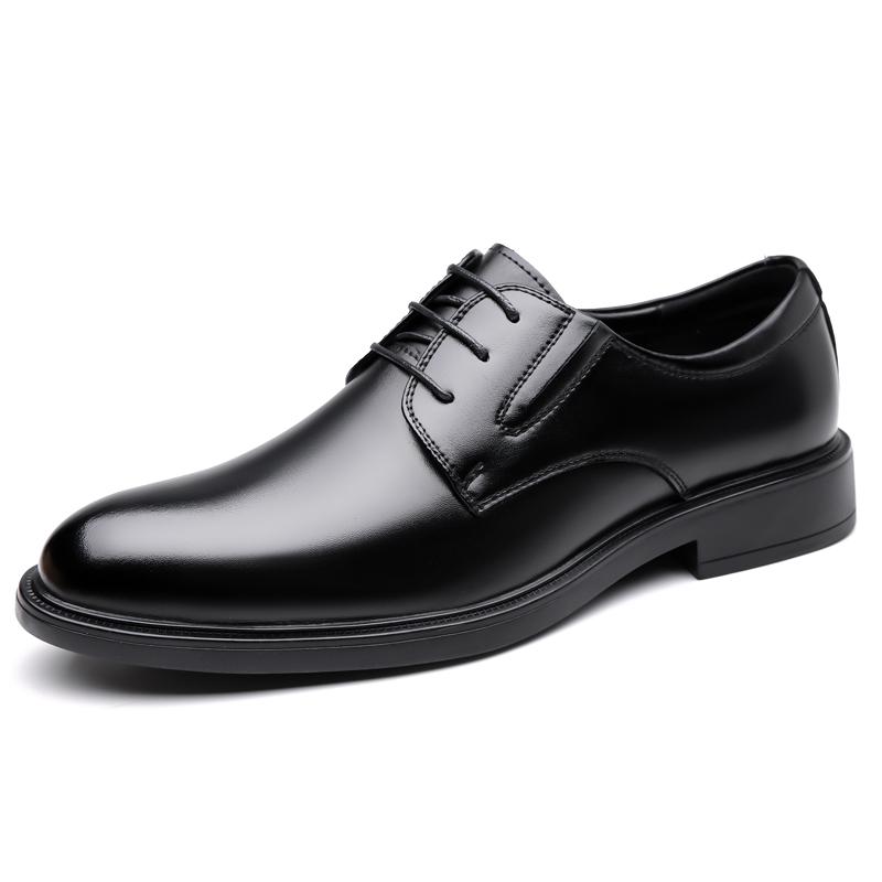 Высококачественные официальные кожаные мужские туфли, дышащая мужская повседневная обувь, итальянские люксовые брендовые нескользящие мужские туфли для вождения на шнуровке