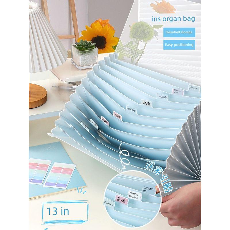 Deli Organize Fantastic High School File Holder Buggy Bag