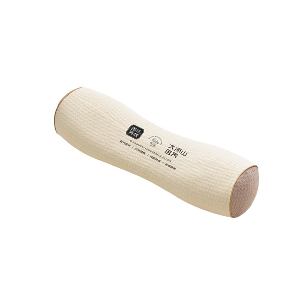 Breathable Buckwheat Husk Cervical Pillow Triangular/Cylindrical Sleep Pillow Adult