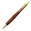Shape Musical Instrument Paint Wooden Barrel Ballpoint Knock Gift Wooden Barrel Ballpoint Pen T Pen, Type, 0.5mm [Walnut]