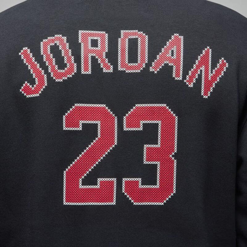 Jordan Мужские толстовки с капюшоном и логотипом, цвет черный FD7466-010