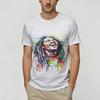 Bob Marleys Unisexs T Shirt Fun Tee Shirt Short Sleeve Round Neck Tshirts Cotton Birthday Present Tops