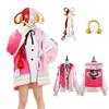 Uta Cosplay One Piece Film Red Cosplay Costume UTA Uta Movie Edition World Diva Uta Cosplay Costume UTA Uta Wig [AG-TOP] [Wig Included] (M, Included)