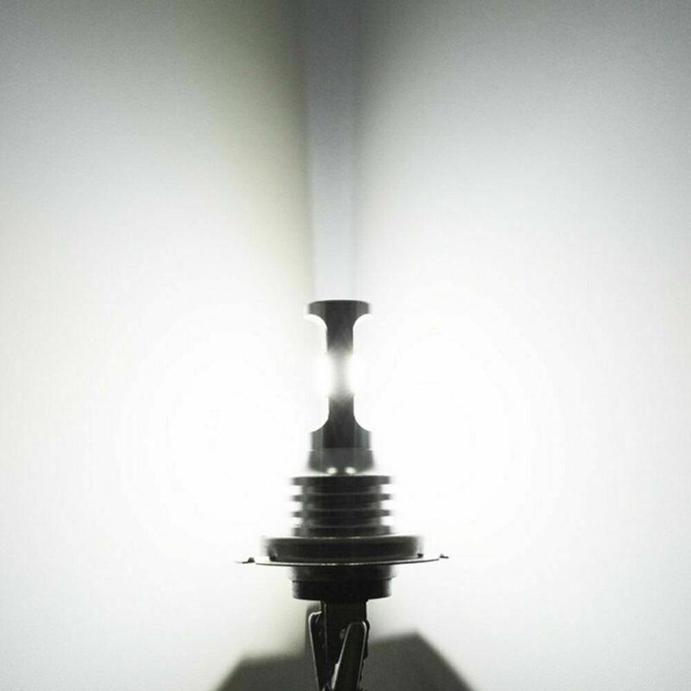 2 Pcs H7 LED Headlight Bulb Conversion Kit Super High Low Beam 4000LM 6000K 80W ADM