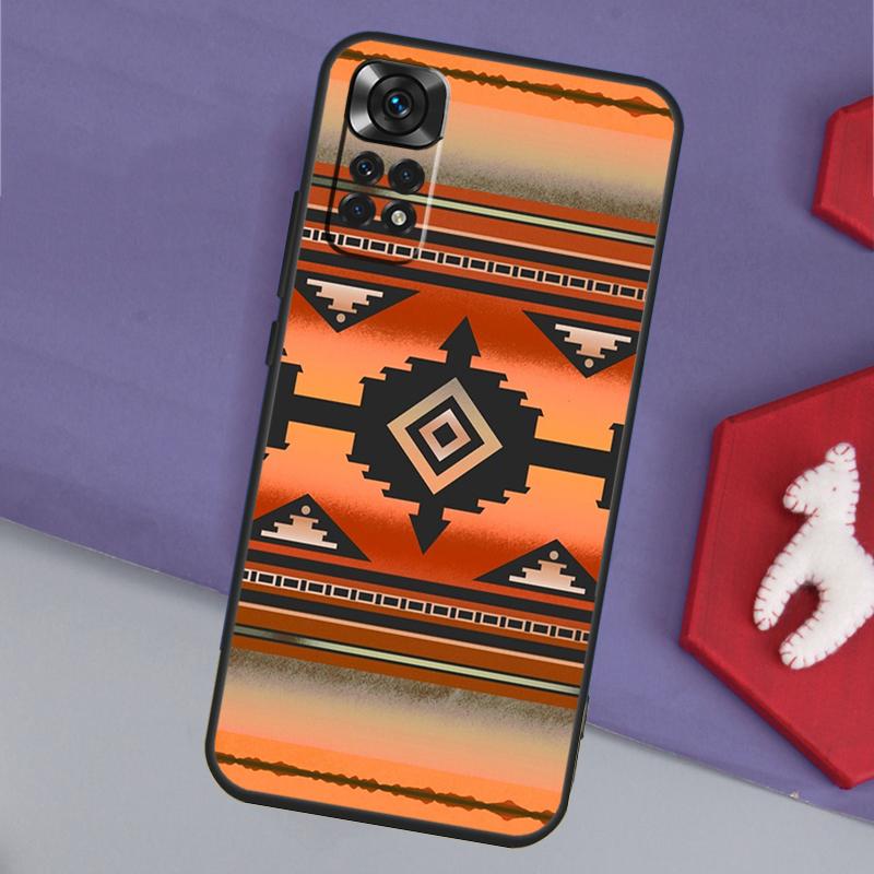 Navajo Print Pattern Funda For Xiaomi Redmi Note 14 13 12 11 Pro 9 10 9S 10S 11S 12S Redmi 14C 10C 12C 13C Case