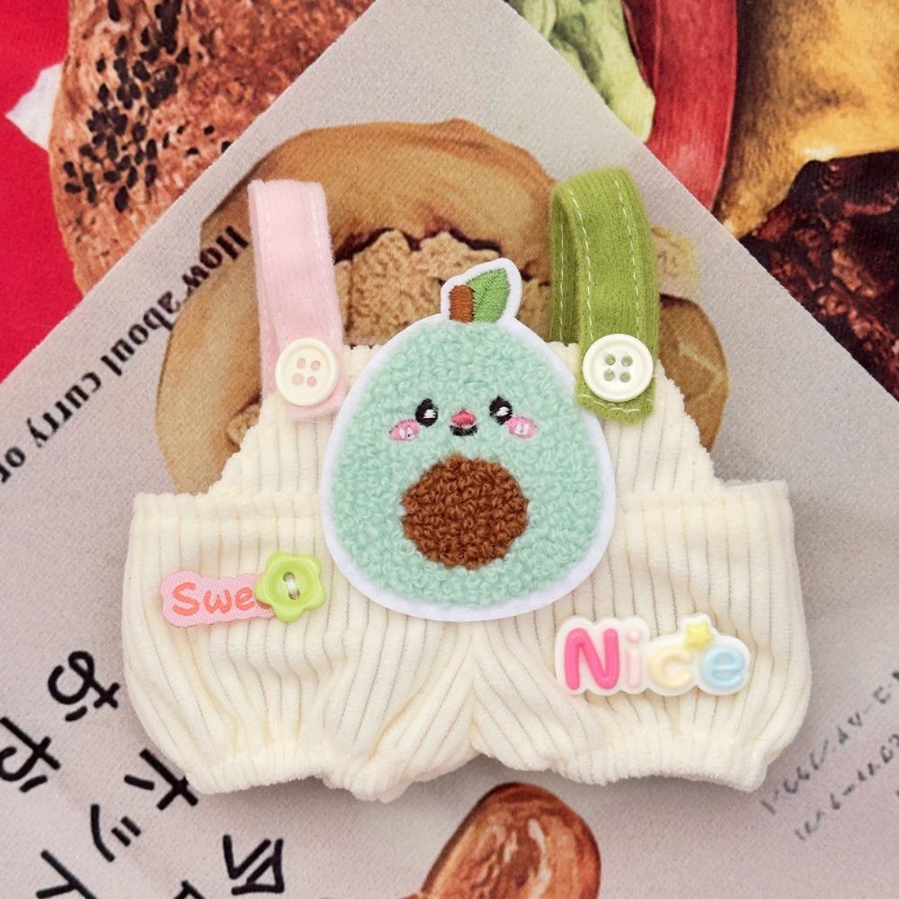 Multi-color Doll Overalls Suit Fruits Overalls for 20cm Doll Wears Clothes Accessories