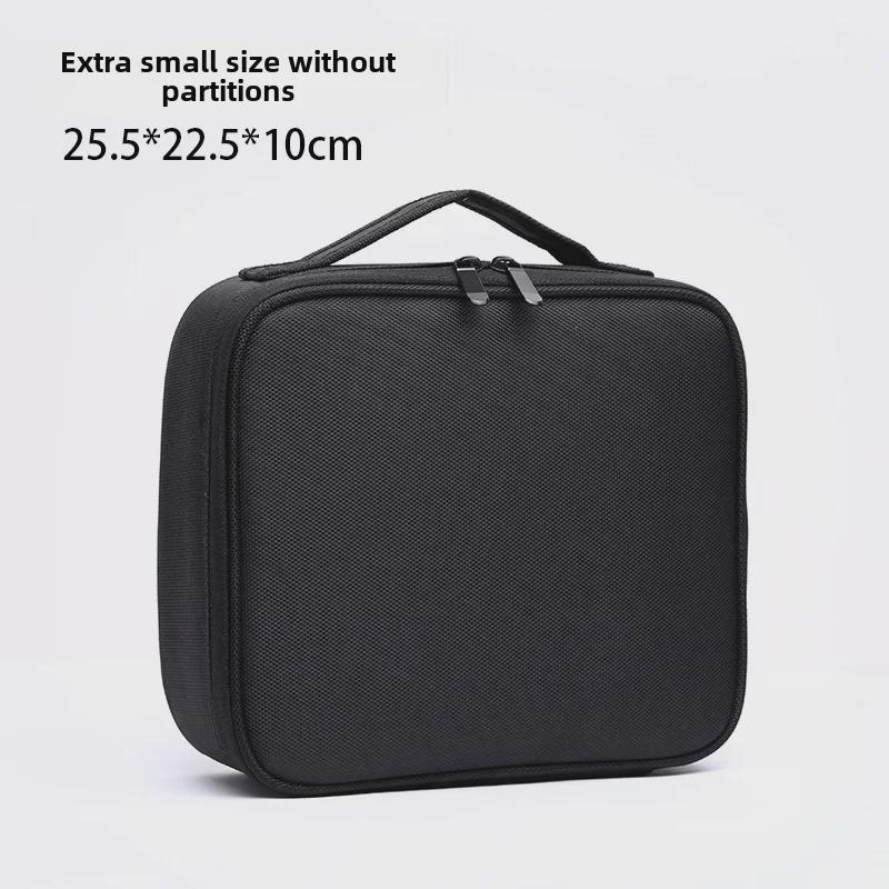 Вместительная многослойная косметичка-органайзер