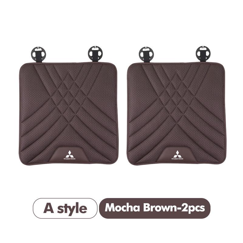 dnsh2 Car Styling Seats Cushion Ice Silk Elevating Pad Increase Cushion For Mitsubishi Outlander Lancer Eclipse Mirage Xpander Attrage