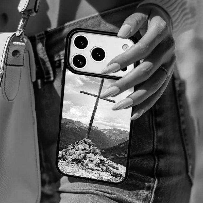 Bible Jesus Christ Christian Cross Phone Case For iPhone 17 Air 14 15 13 12 Max Cover For Apple 16 16e 11 Pro Max Plus