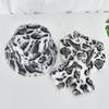 A European and American Style Fisherman Hat Set Imitating Mink Environmentally Friendly Fur Scarf for Women In Winter Leopard Print Color