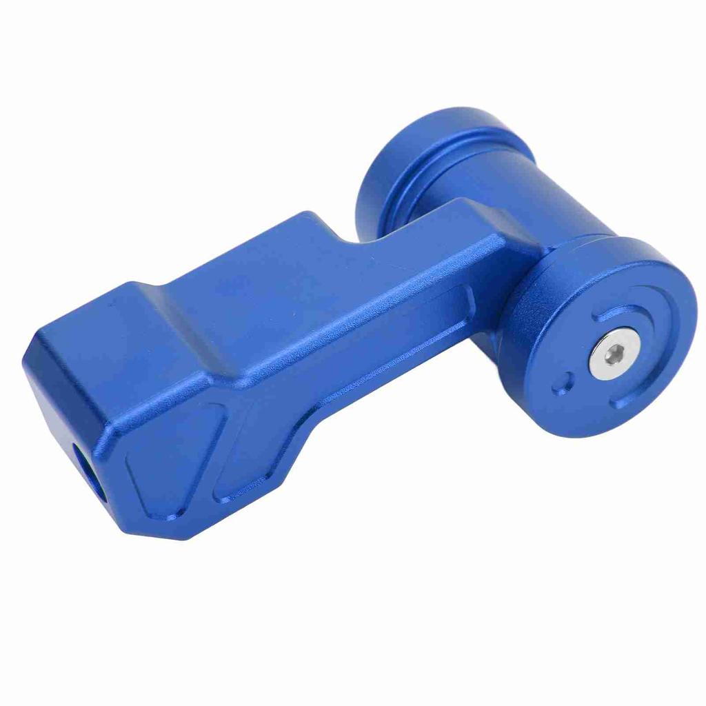 T Handle Gear Shift Knob Aluminum Alloy Aircraft Joystick with Adapters Replacement for Acura Blue