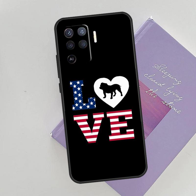 French Bulldog Design Case For Oppo A15 A16 A17 A52 A72 A76 A96 A74 A94 A53 A54S A57S A58 A78 A98 A77 Phone Cover