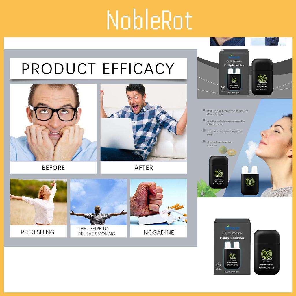 Ximonth Портативный назальный ингалятор для прекращения курения для эффективной поддержки в отказе от курения