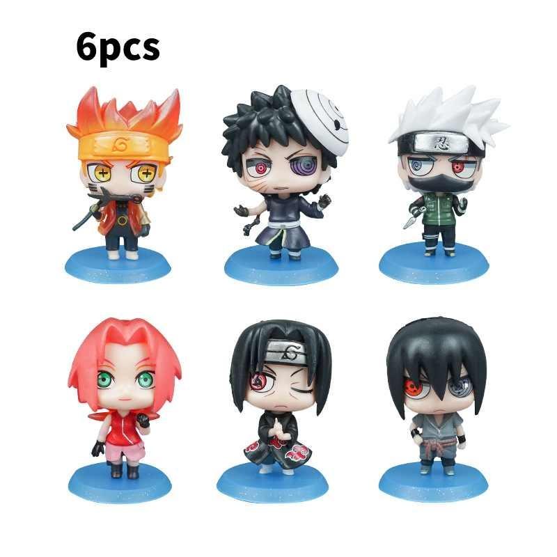 Naruto Pvc Figure Collection With Assembly For Display And Anime Enthusiasts