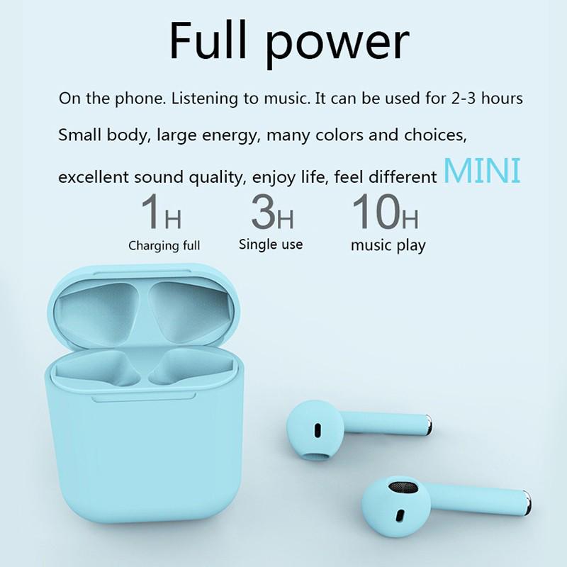 TWS Inpods12 Wireless Bluetooth 5.0 Headset Sports Earphones HIFI Stereo Music Earplugs Touch Control Earbu… MoreSS