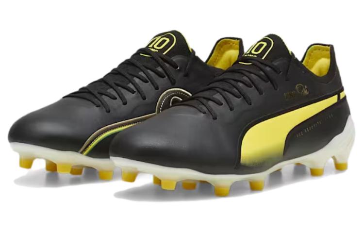 Puma King Ultimate Pel FG/AG 'Черный Желтый' 107825-01