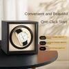 2024 New Upgrade Power Supply Black Mechanical Watch Winding Box Motor Shaker Watch Winder Holder Display Jewelry Box Organizer