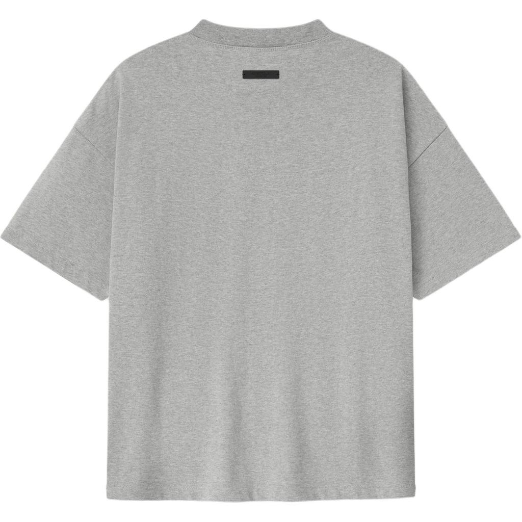 Fear of God Essentials Футболка NBA Bulls 90-х Бетонный меланж Унисекс Топы Серый 125NB252206F