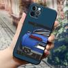 Япония JDM Токио Спортивный Автомобиль Аниме Чехол для Телефона Для Apple iPhone 16e 16 15 14 13 12 11 Pro Max XR XS 8 Plus SE2 Чехол Силиконовые Чехлы