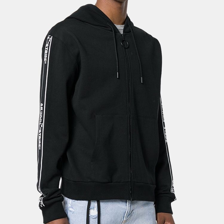 OFF WHITE SS19 Свитшот Мужской Черный OMBB033E18A200011000