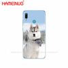 Силиконовый чехол для телефона для huawei Y5 Y6 Y7 Y9 PRO PRIME 2019 Honor 8s 8a 20 LITE PRO 10i view 20 V20 кошка собака медведь олень зима