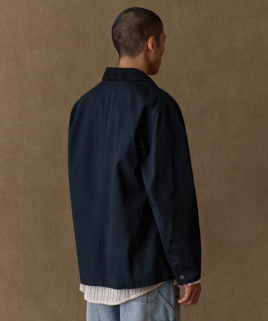 Musinsa Standard Cp Twill Chore Jacket [Navy]