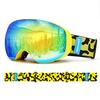 XCMAN OTG Magnetic PRO Dual Spherical UV for and Teens Ski/Snowboard Goggles, Lens, Design, Anti-Fog, Protection, 100% Protection, Non-Slip Strap,