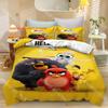 3D Print Cute Little Bird Cartoon Bedding Set Single Twin Full Queen King Size Bed Set Adult Kid Bedroom Duvetcover Set