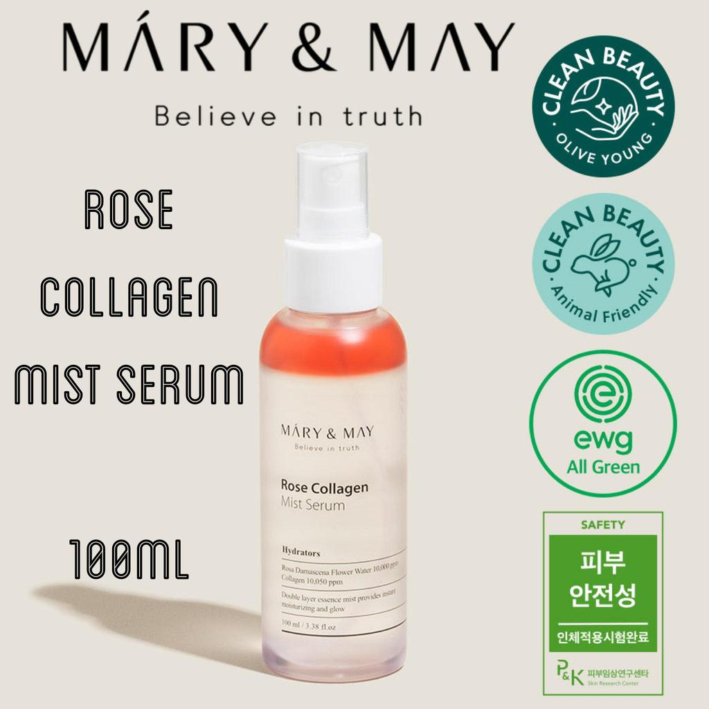 Mary&May Rose Collagen Mist Serum 100ml