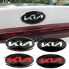 Для KN Sportage K2 K3 K5 Sorento RIO Senda Forte Seltos Optima Niro Soul Ceed Автомобильный Передний Значок на Капот Наклейка на Задний Багажник