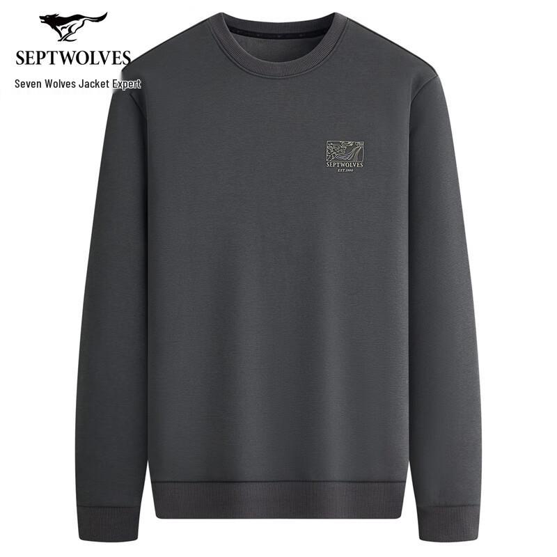 Septwolves Men's 7A Antibacterial Fleece-lined Winter Sweatshirt