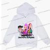Худи Y2K K-Pop Demon Hunters для подростков, девочек и мальчиков, худи Rumi K-Pop Demon Hunters, осенняя повседневная одежда с длинным рукавом, детская одежда