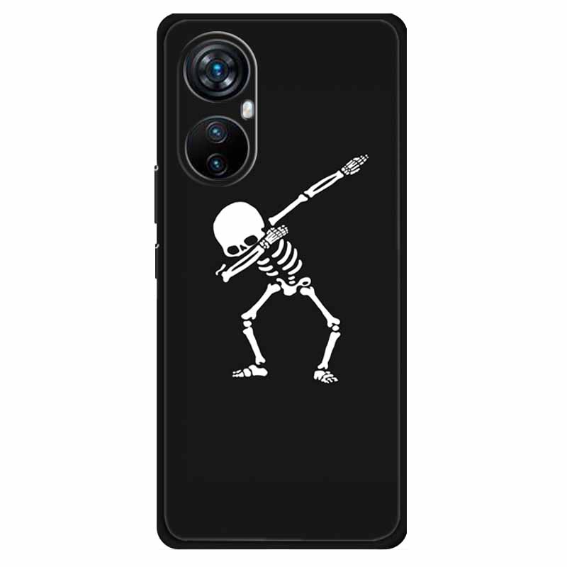 Чехол для Blackview A200 Pro Модный Силиконовый Черный Окрашенный ТПУ Мягкий Чехол для Телефона для Blackview A 200 Pro 6.67 Защитный A200Pro