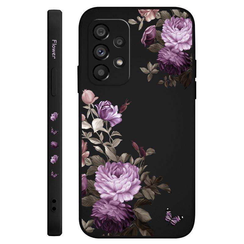 Чехол 'Цветы Пиона' для Samsung Galaxy A73 A53 A33 A23 A13 A03 A72 A52 A52S A32 A22 A12 A02 A02S A71 A51 A31 A21S 4G 5G